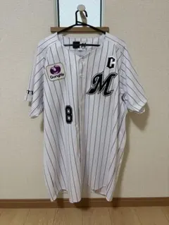 千葉ロッテマリーンズ 中村奨吾 8 ユニフォーム Mサイズ Cマーク