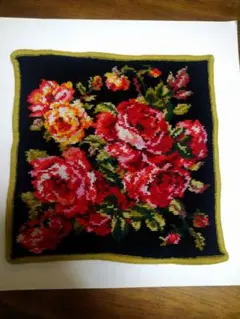 Feller バラ柄ハンカチ