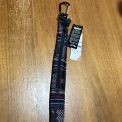 新品 ウェビングキーホルダー　カラビナ付き