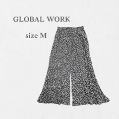 GLOBAL WORK グローバルワーク ＊ サラサラサテンフレアパンツ