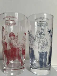 ゴールデンカムイ × サンリオ カフェ グラス2個セット