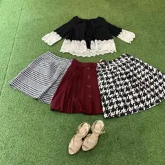 strawberry-fieldsレディースセットアップ +サンダル5点セット