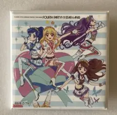 アイカツ！ ジャケバッジ fourth party!! いちご　あおい 蘭