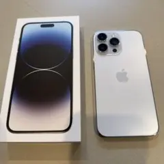 iPhone14 promax 128GB シルバー　SIMフリー