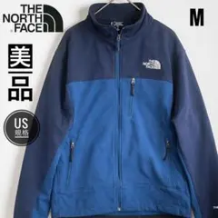 美品　希少　海外限定　US規格　ノースフェイス　ナイロンジャケット　ソフトシェル