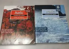 Italic Handwriting Series Book C & D 2冊