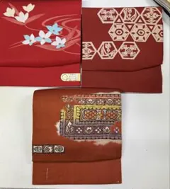 名古屋帯　袋帯　まとめ売り　80点 帯 アンティーク まとめ売り 11点 丸帯 袋帯 名古屋帯 刺繍