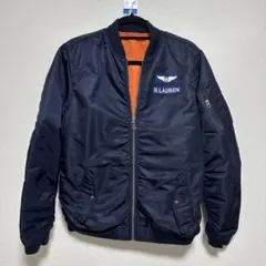 R.Lauren MA-1ジャケット 濃紺 ラルフローレン フライトジャケット