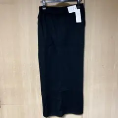 サンカンシオン　スリット　スカート　ブラック　黒　WORLD タイトスカート