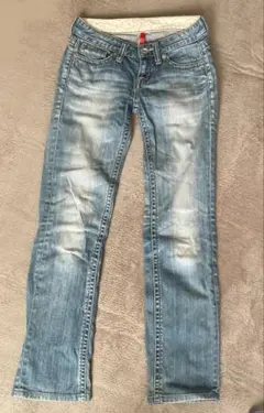 ユニクロ スリム フィット ストレート ジーンズ　23（58.5）