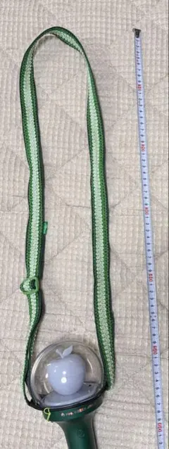 りんご棒ペンライトを首から下げちゃってストラップモスグリーンブラック系11