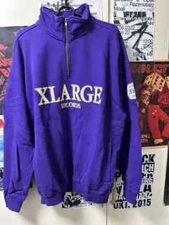 XLARGE ハーフジップ