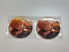 プロセカ×あんスタ グリッター缶バッジ 東雲彰人 特訓後 2点セット