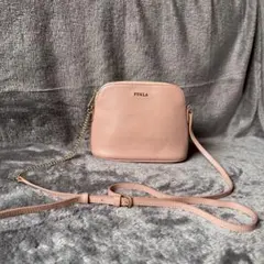 FURLA フルラ BOHEME ボエム　本革　 ショルダーバッグ ピンクのサムネイル