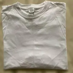 ホワイト ロングスリーブ メンズTシャツ Mサイズ