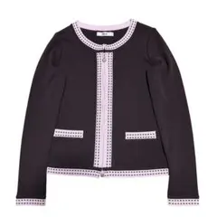 Rene ルネ ニットカーディガン ニットカーディガン バイカラー ジップアップのサムネイル