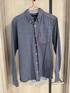 m.f. editorial 長袖　シャツ LL タカキュー