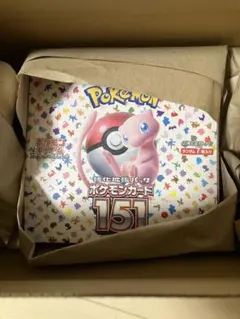 ポケモンカードゲーム ポケモンカード151 BOX ポケセン産 納品書付き
