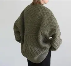 selectMOCA ランダムケーブルオーバーニット