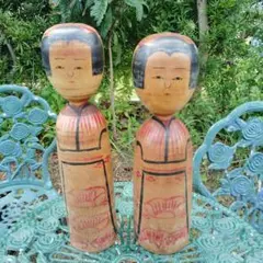⭕️2尺大型こけし 伝統こけし 木地山こけし 小安 師匠伊藤常治 佐々木
