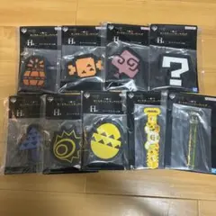 一番くじ モンスターハンターワイルズ　H賞 ラバーアソート　9種セット