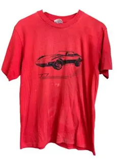 Hanesヘインズ シボレーコルベット77VETTEプリントT USA製90s
