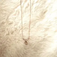 テイクアップ ローズクォーツハートネックレス