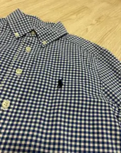 ラルフローレン　ギンガムチェックシャツ　サイズ8(130cm相当)