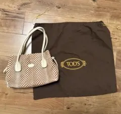 TOD'S ゼブラ柄 ハンドバッグ 毛のサムネイル