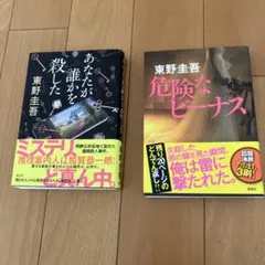 東野圭吾 ミステリー小説 2冊セット