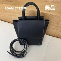 Aeta アエタ レザー ボックスショルダーバッグ ブラック 希少 本革