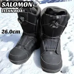 【サロモン】 スノーボード ブーツ SALOMON TITAN BOA 26cm