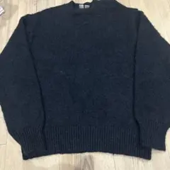 メランジクルーネックセーター/モヘア混 U UniqloU ★ユニセックス