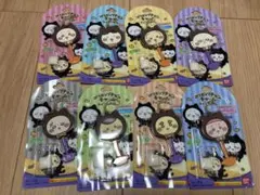 バンダイ ロリポップチョコチャーム ちいかわ みんなで黒猫 全8種セット