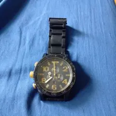 NIXON 51-30 ガンメタ 傷など無し ほぼ新品 電池新品 - メルカリ