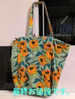 [美 品] niko and… 花柄 トートバッグ 巾着型♥プロフィール見てねのサムネイル