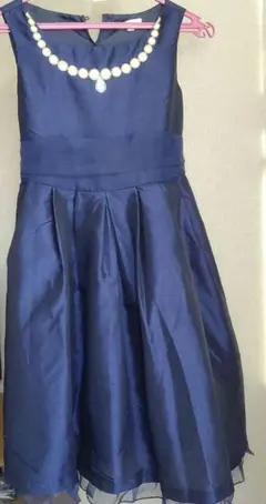 キャサリンコテージ　140 Aラインドレス パール装飾