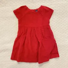 Gap baby 赤色ワンピース　100