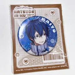 未開封 KAITO 缶バッジ 初音ミク アニメイトカフェ