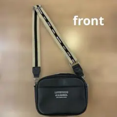 LOVETONIC ブラックショルダーバッグ キッズ　黒のサムネイル