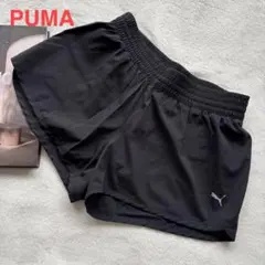 PUMA 美品 ショートパンツ ランニング ロゴ ウエストゴム 楽ちん ＊