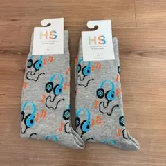 新品未使用　ハッピーソックス　2足セット