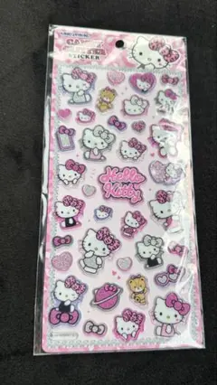 キティ　CANDY GLITTER STICKER シール