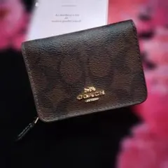 コーチ　COACH　三つ折り　財布