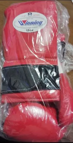 Winning ボクシンググローブ 12oz 赤　※ラスト出品のサムネイル