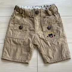 DOUBLE.B ビーくん ベージュ パンツ 80