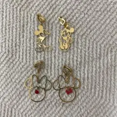 ディズニー　イヤリング　２セット
