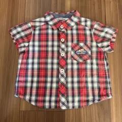familiar チェックシャツ 80サイズ