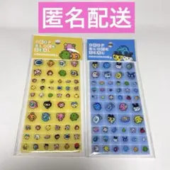 ② たまごっち　タイルシール　2点セット　DROP BLOCK SEAL