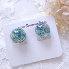 no.1823 レジン ヘアゴム ブローチ ポニーフック - メルカリ
